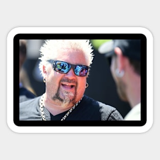 Guy Fieri Mask Sticker